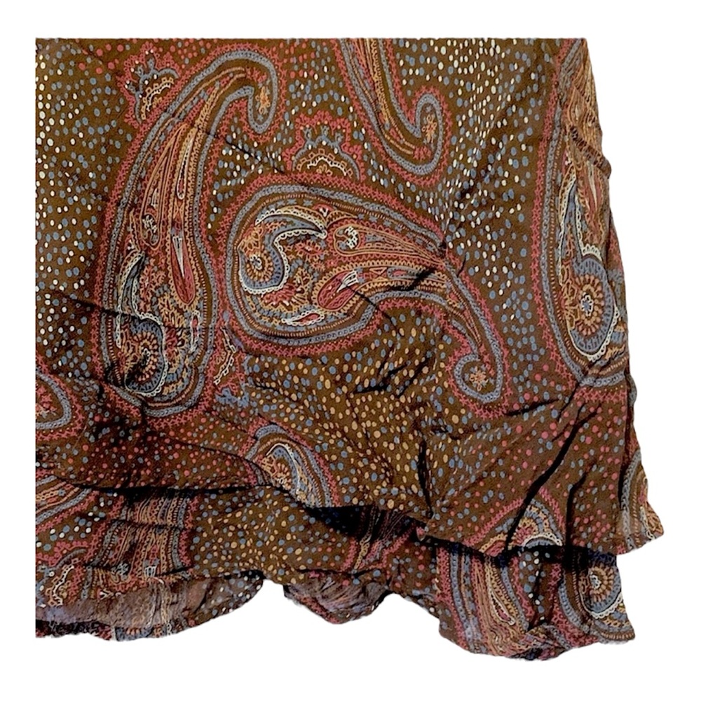 SOLD :: Style & Co. Paisley Midi Skirt - Picture 3 of 6
